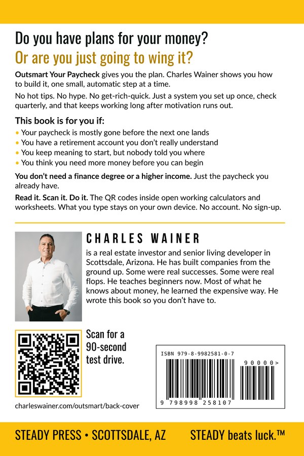 Back cover of Outsmart Your Paycheck